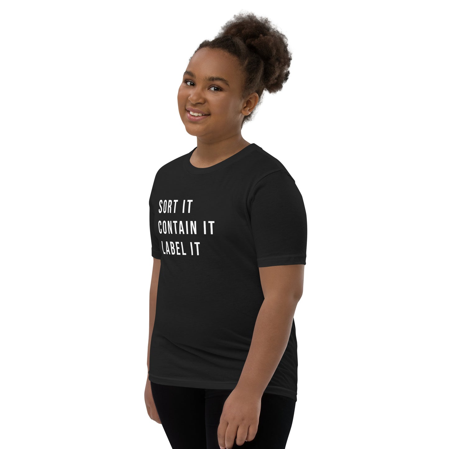 Youth Shirt - SORT IT CONTAIN IT LABEL IT
